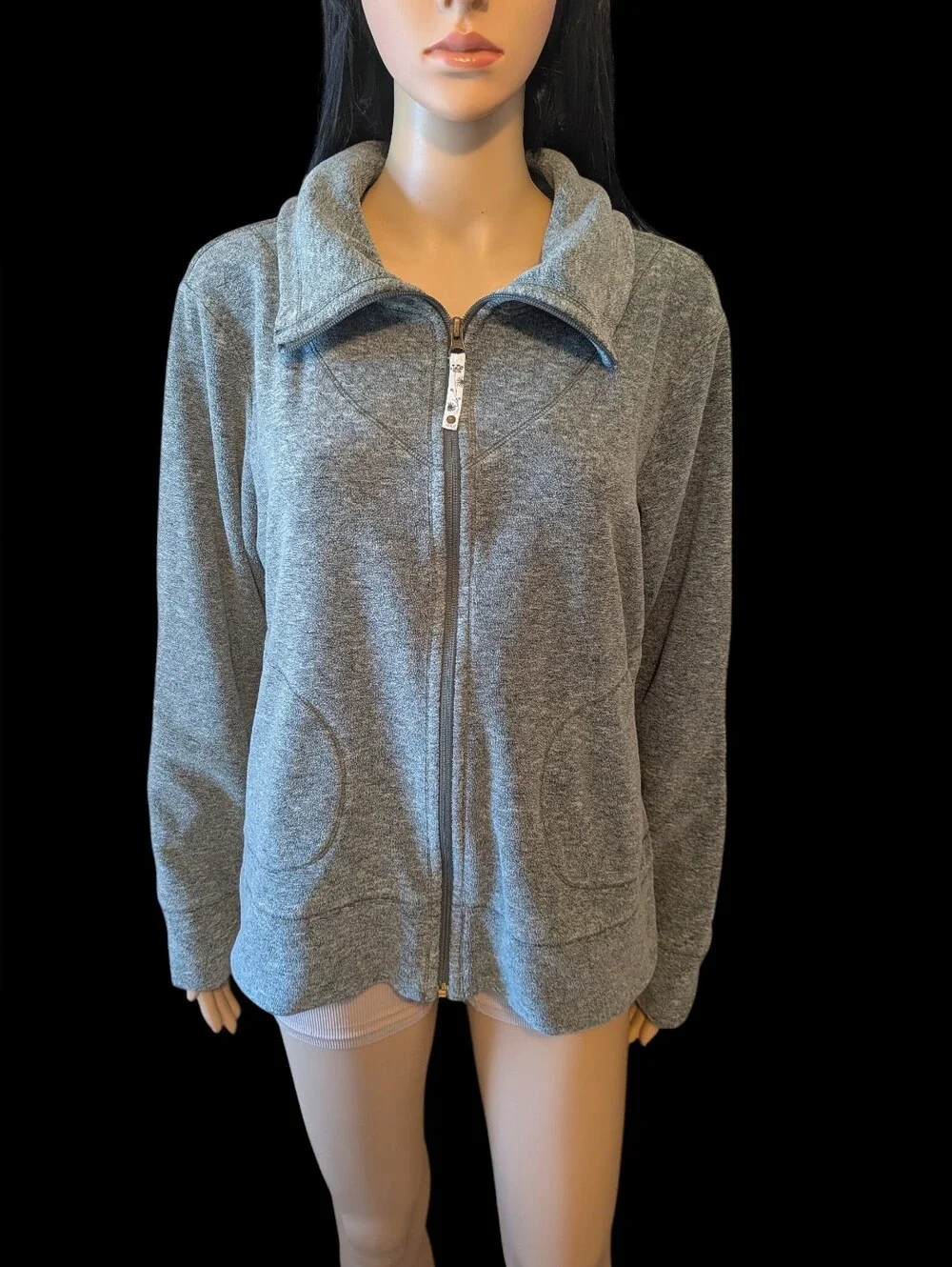 Lole Sage Green Fleece Full Zip
